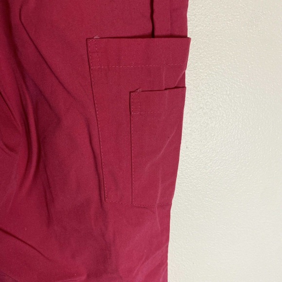 Reina Scrub Bottom Medical Uniform Pink Drawstring Pants XS - Picture 10 of 12